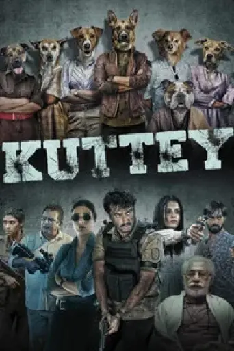 Kuttey (2023) Hindi poster