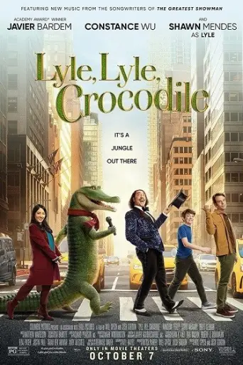 Lyle Lyle Crocodile (2022) poster