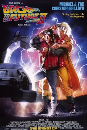 Back to the Future Part II (1989) poster